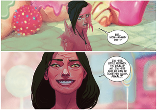 Illustration for article titled Weirdworld #4 tells a personal story of grief in a whimsical fantasy land